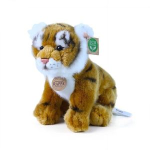 Rappa Eco-Friendly tiger hnedý sediaci 25 cm vyobraziť