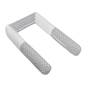 Bellatex Mantinel do postieľky valec Bodky sivá, 240 cm vyobraziť