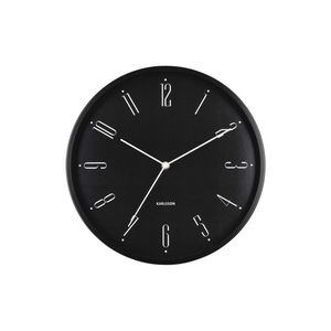Karlsson 5988BK dizajnové nástenné hodiny čierna, pr. 30 cm vyobraziť