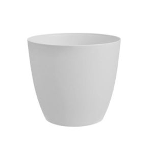 Gardenico Kvetináč Ella matt biela, pr. 18 cm, pr. 18 cm vyobraziť