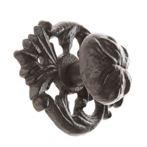 Litinová úchytka Lidar čierna, 11 x 7 cm vyobraziť