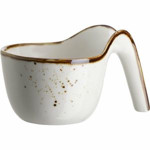 Mäser Gurmánska miska Pintar White hnedé bodky 9 x5, 5 cm, S vyobraziť