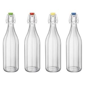 Bormioli Rocco Sklenená fľaša s clip uzáverom Oxford, 1 l vyobraziť