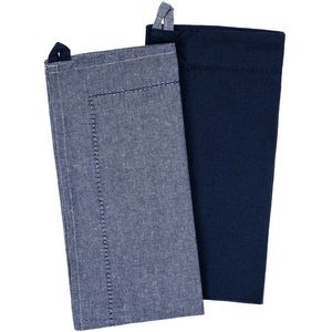 Trade Concept Utierka Heda tmavomodrá, 50 x 70 cm, sada 2 ks vyobraziť