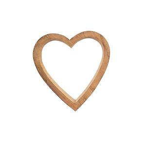 InDecor Srdce z mangového dreva, 15 x 3, 5 x 15 cm, M vyobraziť