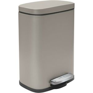 Spirella Pedálový odpadkový kôš soft-close Akira 12 l, matná sivohnedá, 12 l vyobraziť