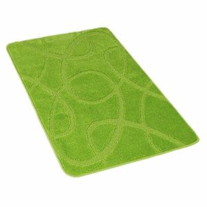 Kvalitex Kúpeľňová predložka Elipsy zelená, 60 x 100 cm vyobraziť