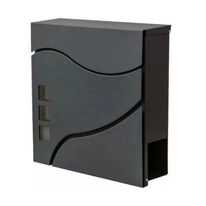 Poštová oceľová schránka Stork, antracitová​ vyobraziť