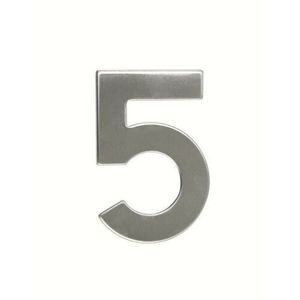 Nerezové číslo 2D ploché RN.95L.5.N vyobraziť
