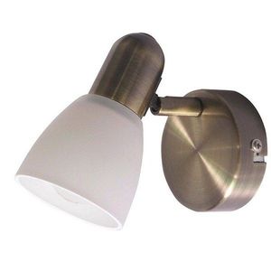 Nástenné svietidlo Soma 6306 bronzová / biela vyobraziť