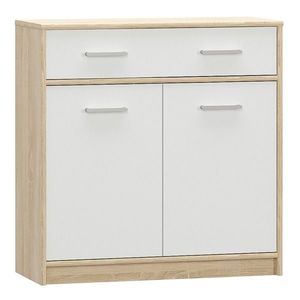 Skriňa TEYO 2D1S, biela vyobraziť