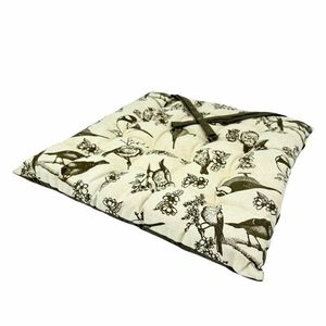 Home Elements Sedák prešívaný Vtáčiky, 40 x 40 cm vyobraziť
