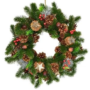 Vianočný ozdobený smrekový veniec Winter Dream, 40 cm vyobraziť
