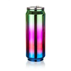 Banquet Termoska BE COOL 430 ml, zeleno-ružovo-červeno-modrá vyobraziť