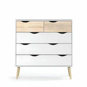 Komoda OSLO 75456, biela vyobraziť