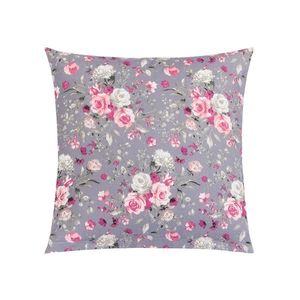 Bellatex Vankúšik Adela Kvety ruže ružová, 40 x 40 cm vyobraziť