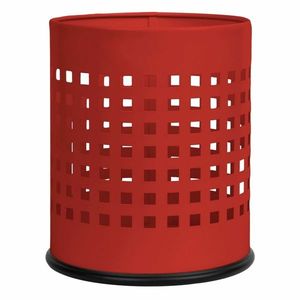 Alda Odpadkový koš Officer perforovaný 7 l, červená, 7 l vyobraziť