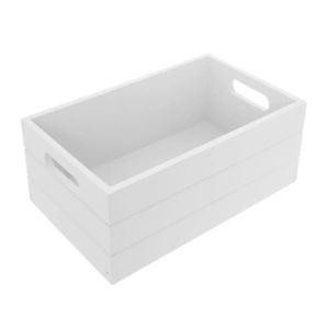 Orion Drevená debnička, biela, 31 x 21 x 13 cm​, M vyobraziť