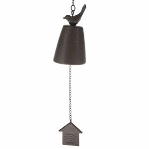 Liatinový zvonček Sweet home hnedá, 8 x 49 cm vyobraziť