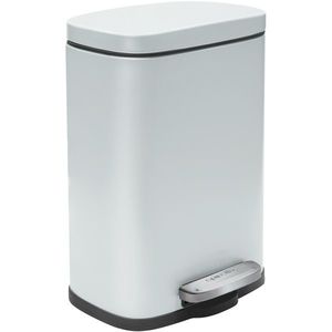 Spirella Pedálový odpadkový kôš soft-close Akira 12 l, matná biela, 12 l vyobraziť