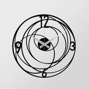 Nástenné hodiny Magic S027 Black, 48 x 48 cm vyobraziť