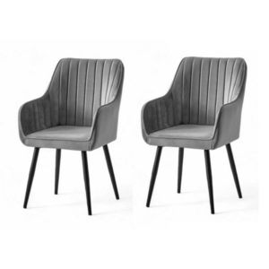 Súprava jedálenských stoličiek Nova Grey, 2 ks vyobraziť
