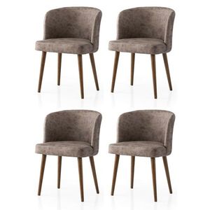 Súprava jedálenských stoličiek Zen Mink and Black, 4 ks vyobraziť