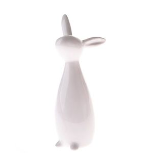 Porcelánový zajíček Twinkie biely, 7, 5 x 17 cm vyobraziť
