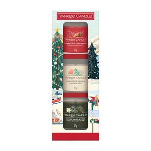 Yankee Candle Darčeková súprava 3 sklenených votívnych sviečok Christmas Classics 2025 vyobraziť