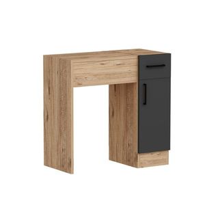 Kozmetický stôl Inci Anthracite vyobraziť