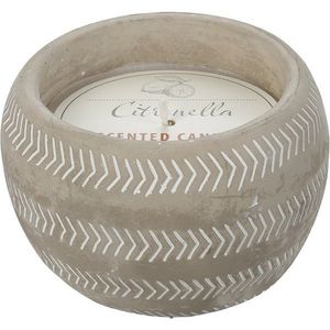 Repelentná sviečka Citronella v betónovom obale, 12, 6 x 9 cm vyobraziť