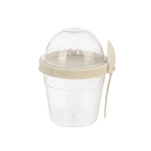 Orion Plastový pohár s viečkom a lyžičkou, 0, 5 l vyobraziť