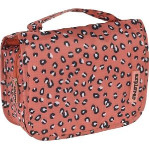 Kozmetická taška rozšíriteľná, ružová vyobraziť