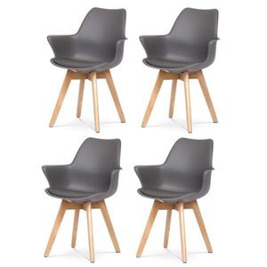 Sada jedálenských stoličiek CT-771 GREY, 4 ks vyobraziť