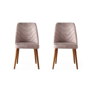 Súprava jedálenských stoličiek Dallas Pink, 2 ks, 2 ks vyobraziť