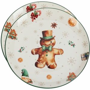 Súprava 2 porcelánových plytkých tanierov Gingerbread, 27 cm vyobraziť