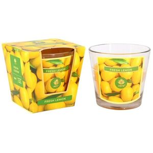 Arome Vonná sviečka v skle Fresh Lemon, 120 g vyobraziť