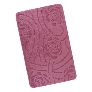 Bellatex Kúpeľňová predložka Bany Ruže lila, 60 x 100 cm vyobraziť