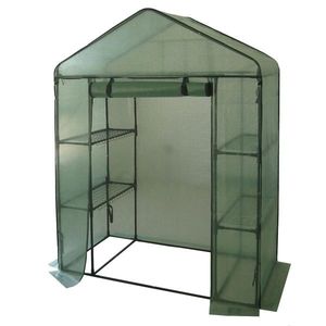 HAPPY GREEN Fóliovník s policemi 140 x 73 x 200 cm vyobraziť