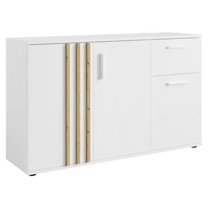 Komoda TOLIS 3D1S, biela vyobraziť