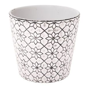 Keramický kvetináč Floral, 12 x 11 cm vyobraziť