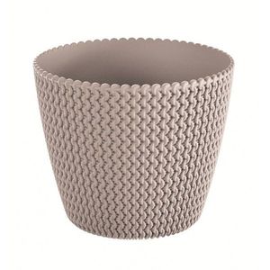 Prosperplast Obal na kvetináč Splofy kávová, pr. 19 cm vyobraziť