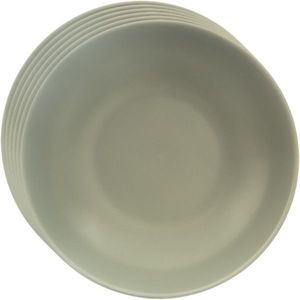 Orion Súprava keramických hlbokých tanierov Greenish 20, 5 cm, 6 ks vyobraziť