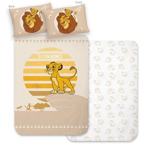 Detské obliečky do postieľky Leví Kráľ Malý Simba, 100 x 135 cm, 40 x 60 cm vyobraziť