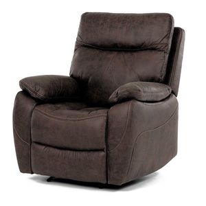 Elektrické kreslo s bezdrôtovým ovládáním, vintage, hnědá vyobraziť