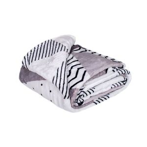 Jahu Deka XXL / Prehoz na posteľ Triangle grey, 200 x 220 cm vyobraziť