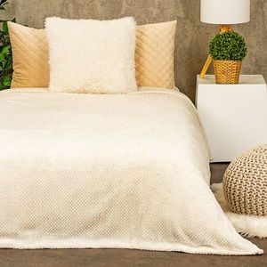 Matex Přehoz na posteľ Montana krémová, 170 x 210 cm vyobraziť