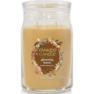 Yankee Candle Vonná sviečka veľká Signature Glistening Leaves, 567 g, L vyobraziť