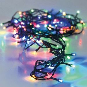 LED Vianočná vonkajšia reťaz farebná, 48x LED, 3, 5 m, na batérie 3x AA, časovač, 3 m vyobraziť