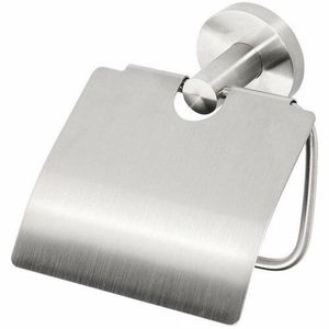 SAPHO XS701 X-Steel držiak toaletného papiera s krytom, brúsená nehrd. oceľ vyobraziť